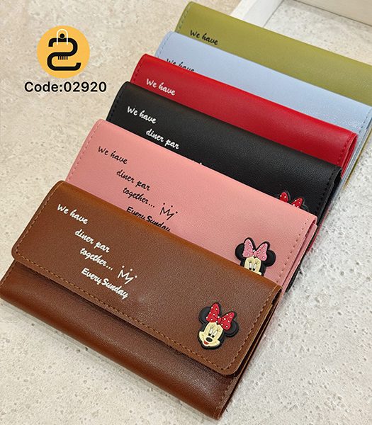 کیف پول زنانه میکی کد 02920 خورشید کالکشن