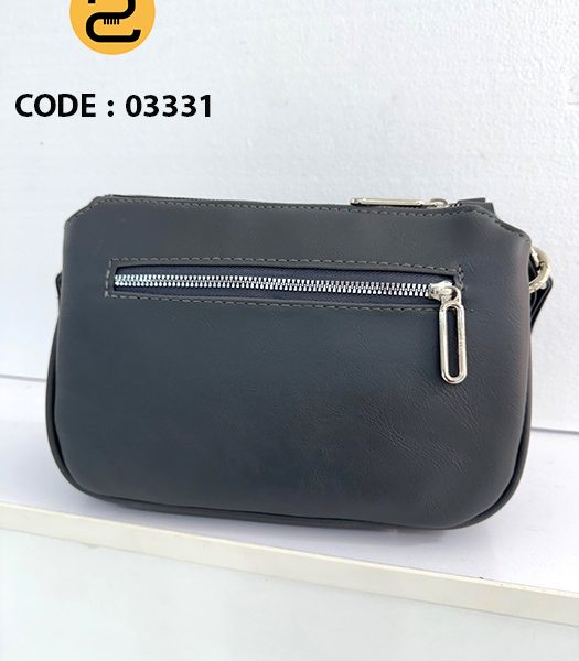 کیف دخترانه بهین کد 03331- طوسی تیره - خورشید کالکشن