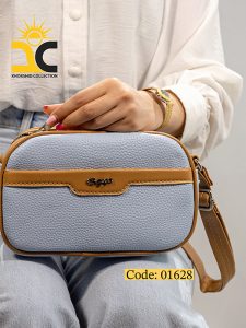 کیف دخترانه رستا رنگ آبی روشن کد 01628 - خورشید کالکشن