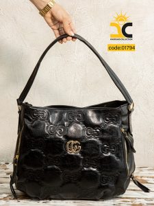کیف دخترانه فروزان رنگ مشکی کد 01794 - خورشید کالکشن