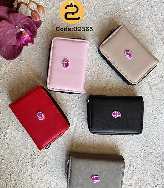 کیف جا کارتی زنانه تاج کد 02865 خورشید کالکشن