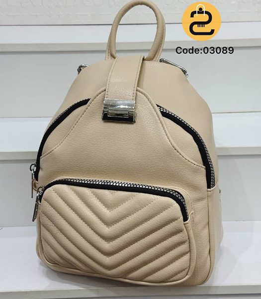کیف کوله پشتی دخترانه کاتیا کد 03089- کرم روشن -خورشیدکالکشن