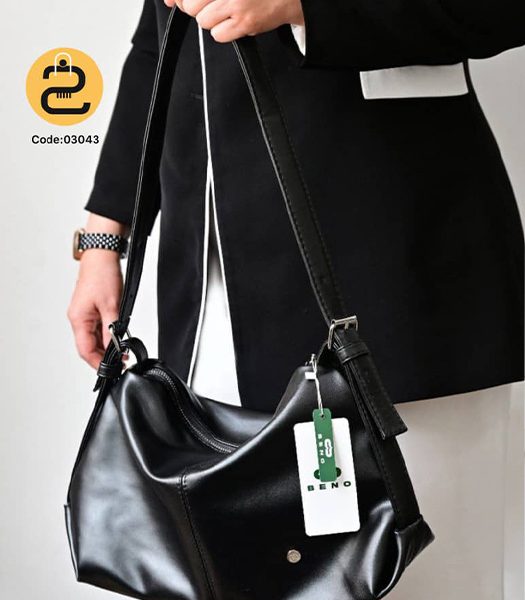کیف دخترانه بیانکا کد 03043 - مشکی- خورشید کالکشن