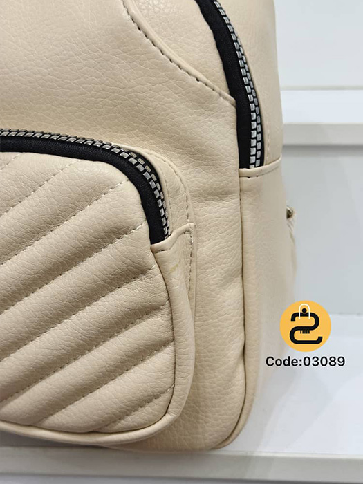 کیف کوله پشتی دخترانه کاتیا کد 03089- کرم روشن -خورشیدکالکشن