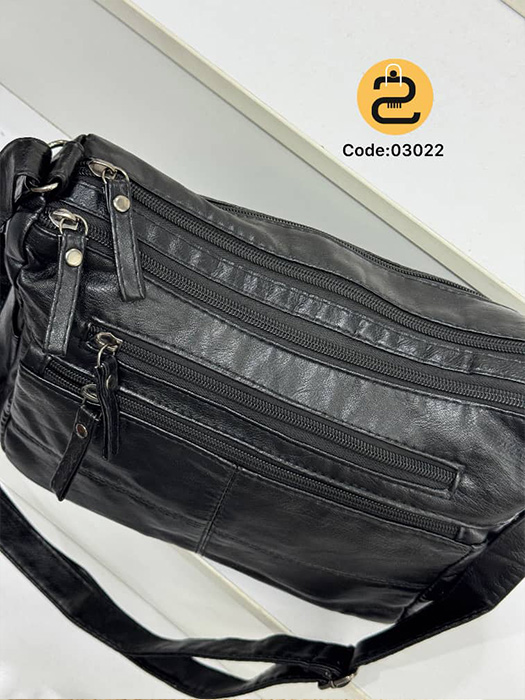 کیف دخترانه چکاوک کد 03022 - مشکی - خورشید کالکشن