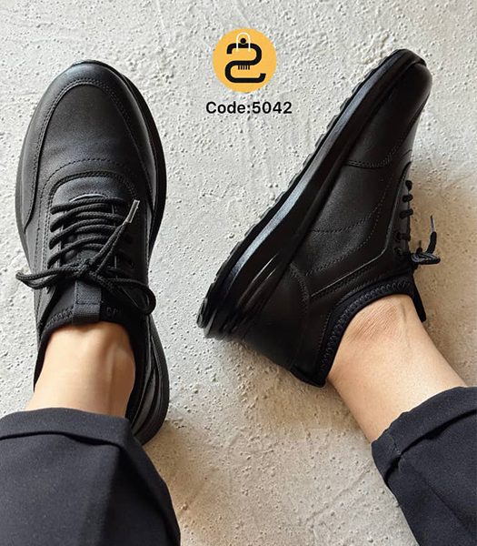 کفش کتونی زنانه گلدیس کد 5042- مشکی- خورشید کالکشن