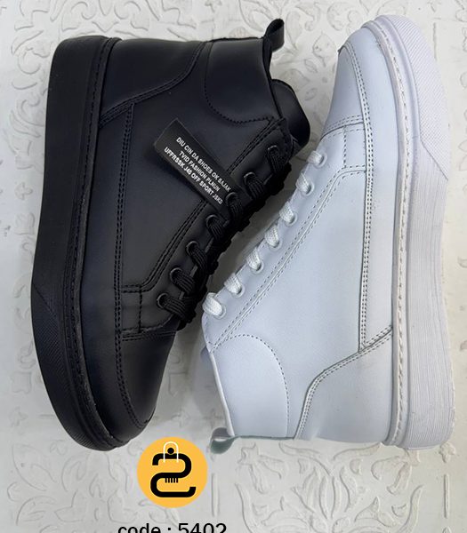 کفش کتونی ساقه دار زنانه های مد کد 5402- خورشید کالکشن