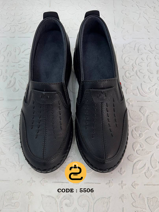 کفش طبی زنانه شراره کد 5506 - مشکی - خورشید کالکشن