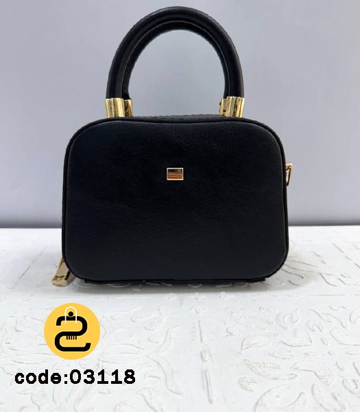 کیف دخترانه نارین کد ۰۳۱۱۸- مشکی- خورشید کالکشن