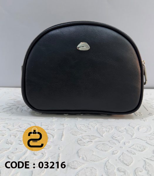 کیف دخترانه آلان کد 03216- مشکی- خورشید کالکشن