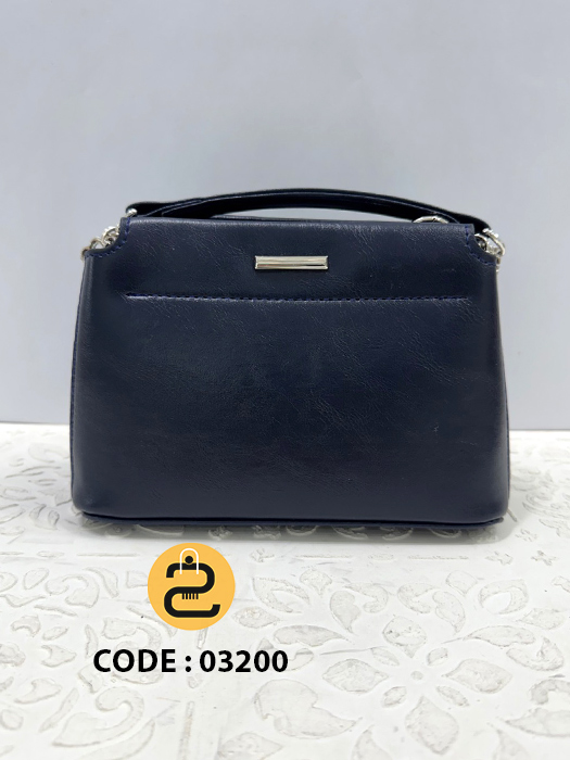 کیف دخترانه فرنیا کد 03200 خورشید کالکشن کیف دخترانه فرنیا کد 03200 - سرمه ای - خورشید کالکشن