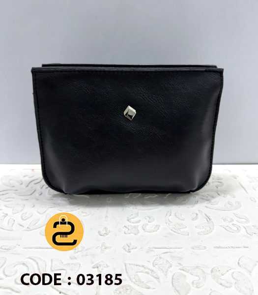 کیف دخترانه پانیا کد 03185 - مشکی - خورشید کالکشن