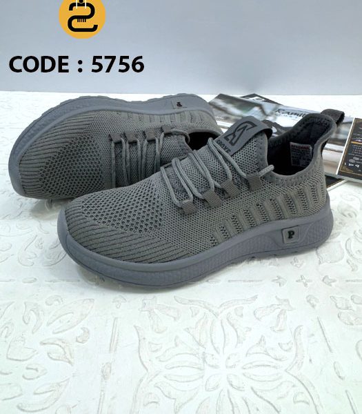 کفش کتونی زنانه آپادانا کد 5756 - طوسی تیره - خورشید کالکشن