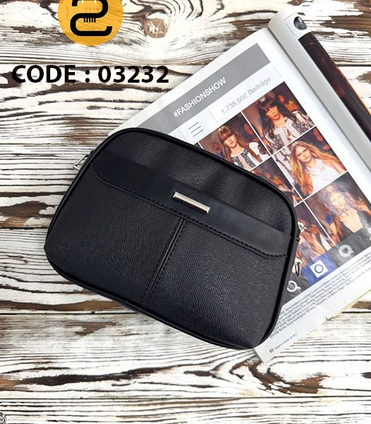 کیف دخترانه دلاوا کد 03232 - مشکی - خورشید کالکشن