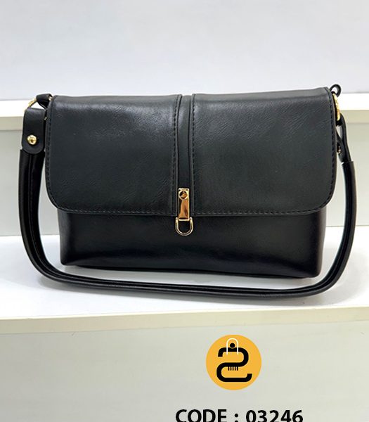کیف دخترانه ایزابلا کد 03246 - مشکی - خورشید کالکشن