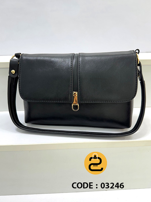 کیف دخترانه ایزابلا کد 03246 - مشکی - خورشید کالکشن