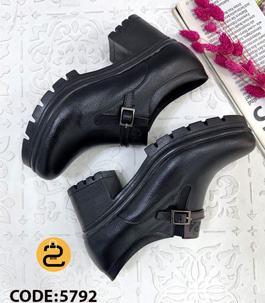 کفش زنانه شادلین کد 5792- مشکی - خورشیدکالکشن