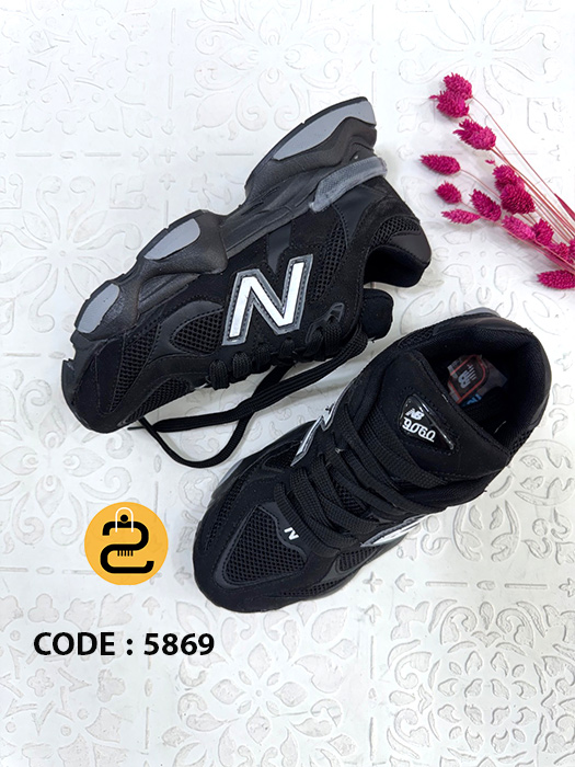 کفش کتونی زنانه زیما کد 5869 - مشکی - خورشید کالکشن