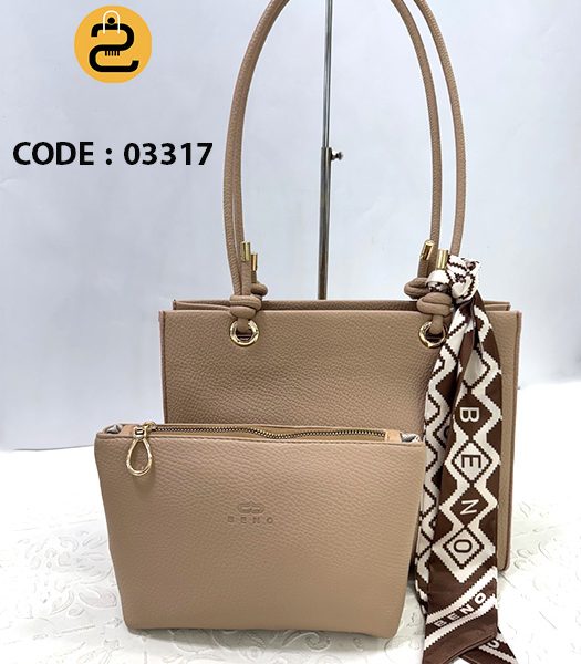 کیف دخترانه فرح کد 03317- بژ - خورشیدکالکشن