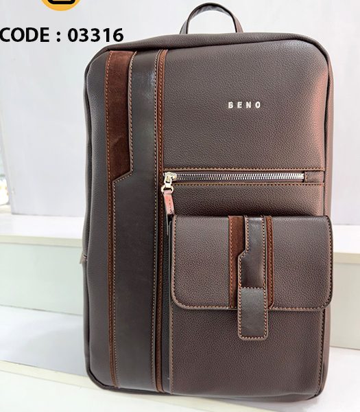 کیف کوله پشتی دخترانه طرلان کد 03316- قهوه ای - خورشید کالکشن
