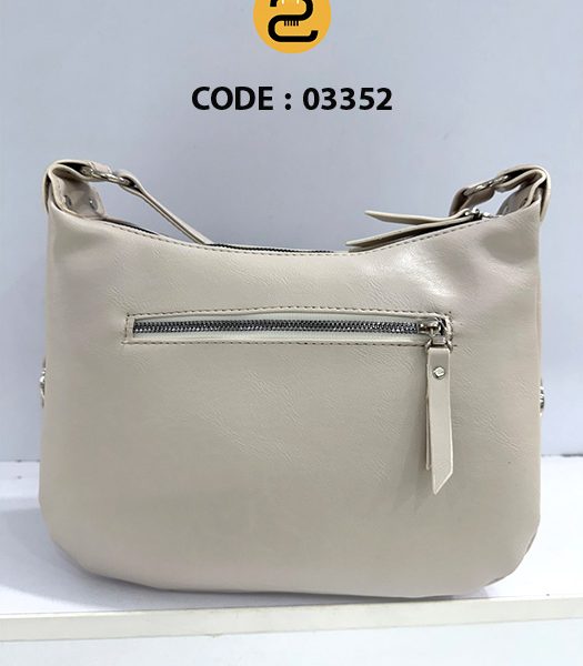 کیف دخترانه پوپک کد 03352 - کرم روشن-خورشیدکالکشن