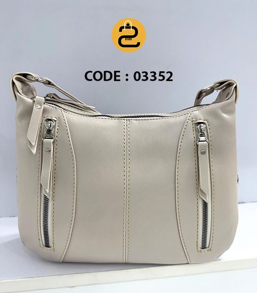کیف دخترانه پوپک کد 03352 - کرم روشن-خورشیدکالکشن