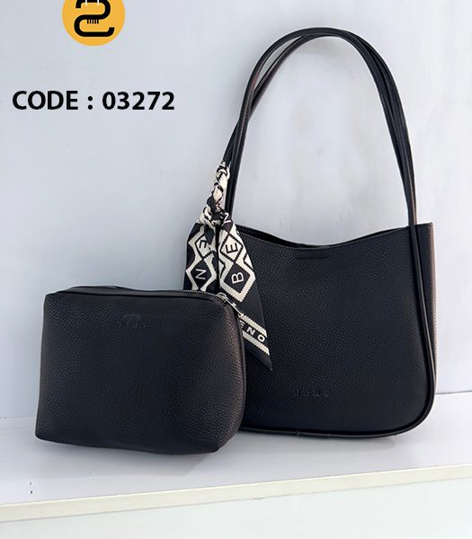 کیف دخترانه ورنا کد 03272 - مشکی - خورشید کالکشن