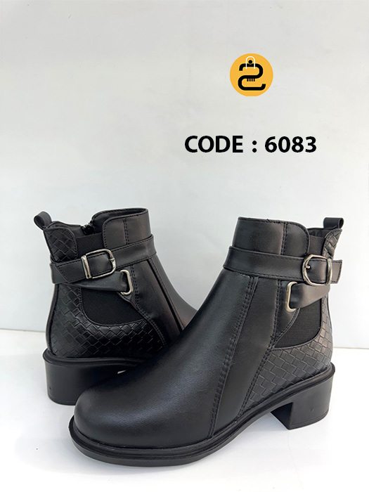 کفش نیم بوت دخترانه ژیرا کد 6083- خورشیدکالکشن